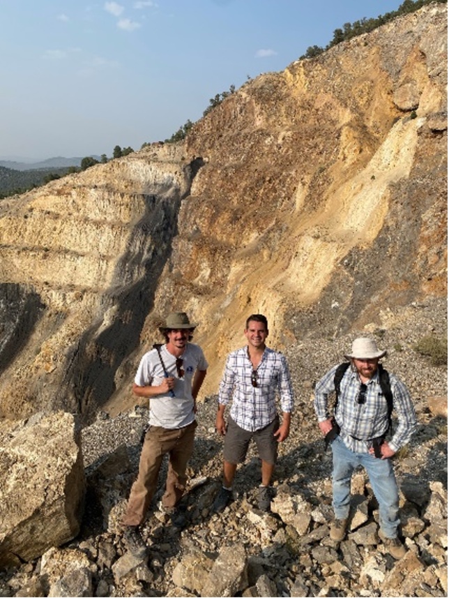 NevGold team at Limousine Butte